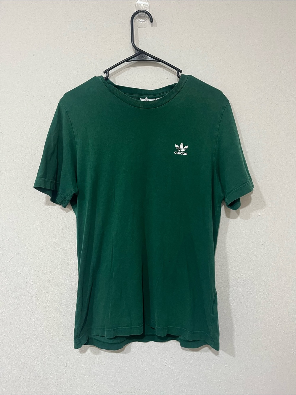Adidas Originals Green Trefoil T-Shirt Size Small